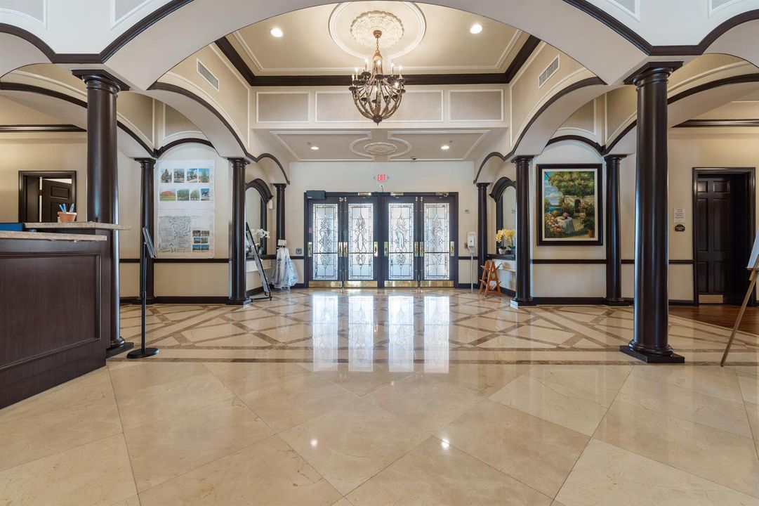 Entrance to Clubhouse