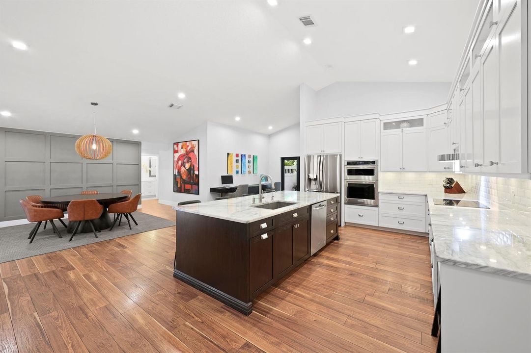 Fully Renovated Kitchen W/ Huge Island