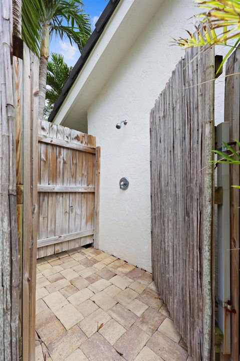 Private Outdoor Shower
