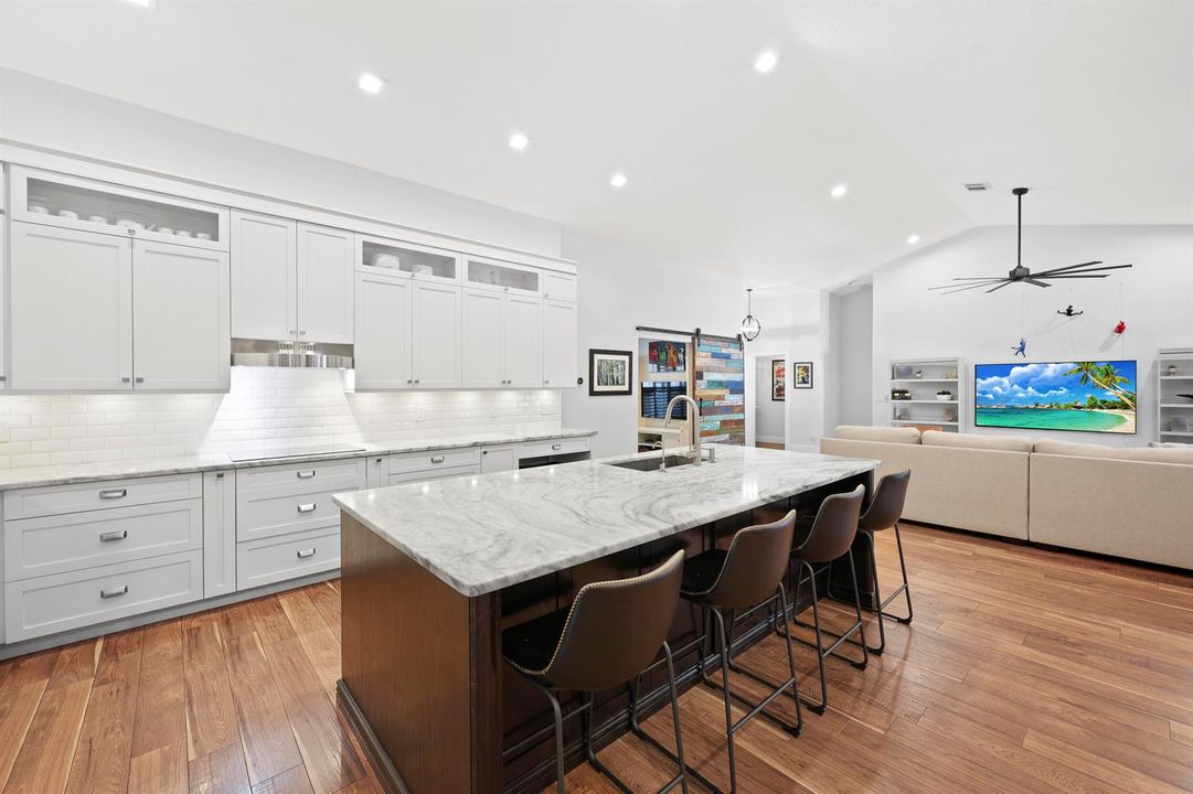Fully Renovated Kitchen W/ Huge Island