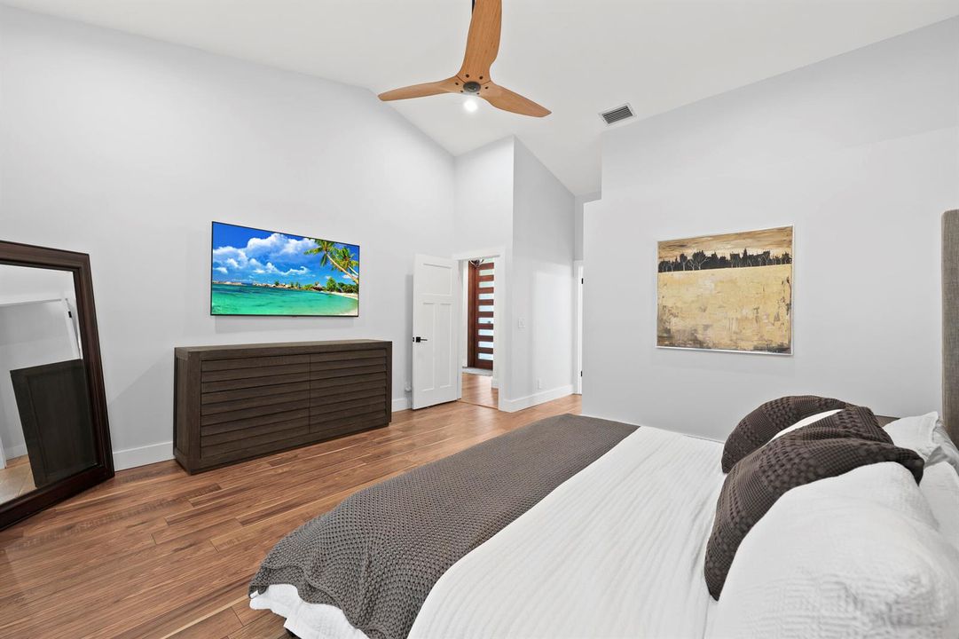 Primary Suite Overlooks Backyard Oasis