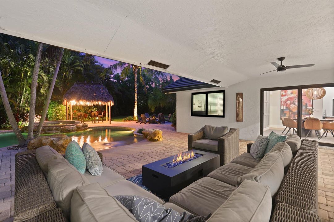 The Backyard Oasis Comes Alive At Night