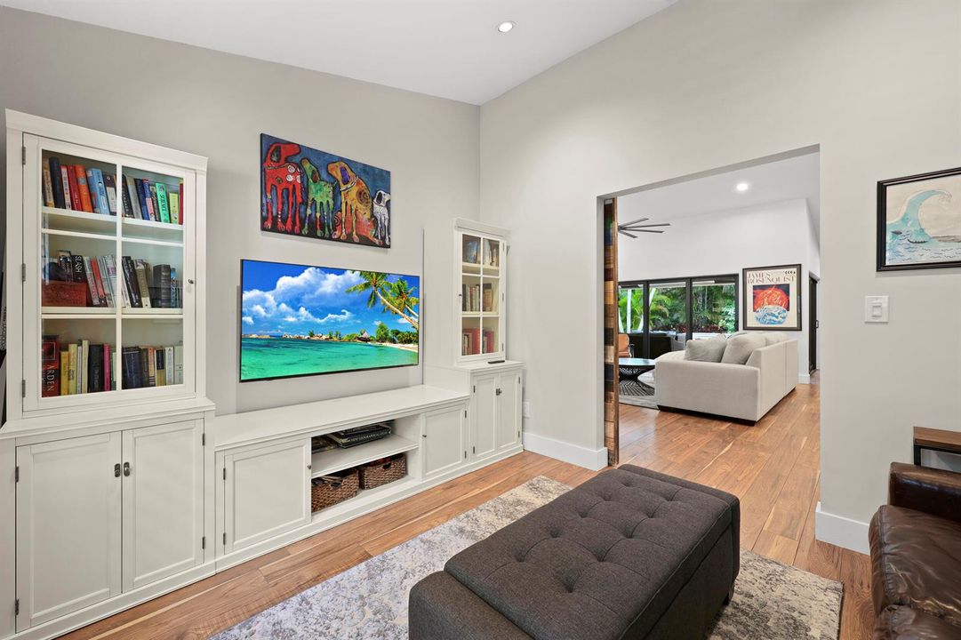 Den w/ Custom Built-Ins