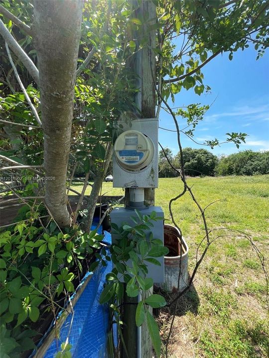 Well on Site with Electricity