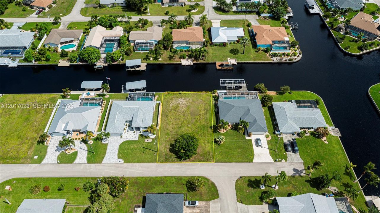 Gulf Access Lot with Seawall