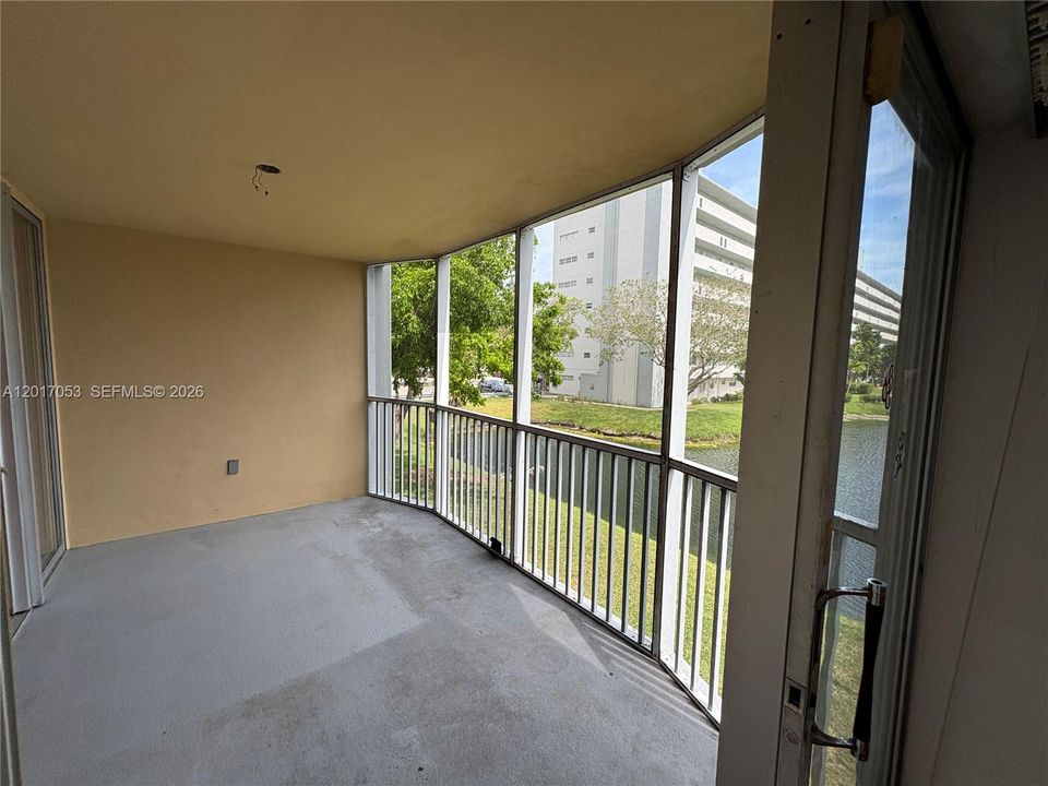 Balcony access from master bedroom