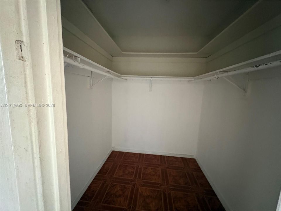 Huge walking closet