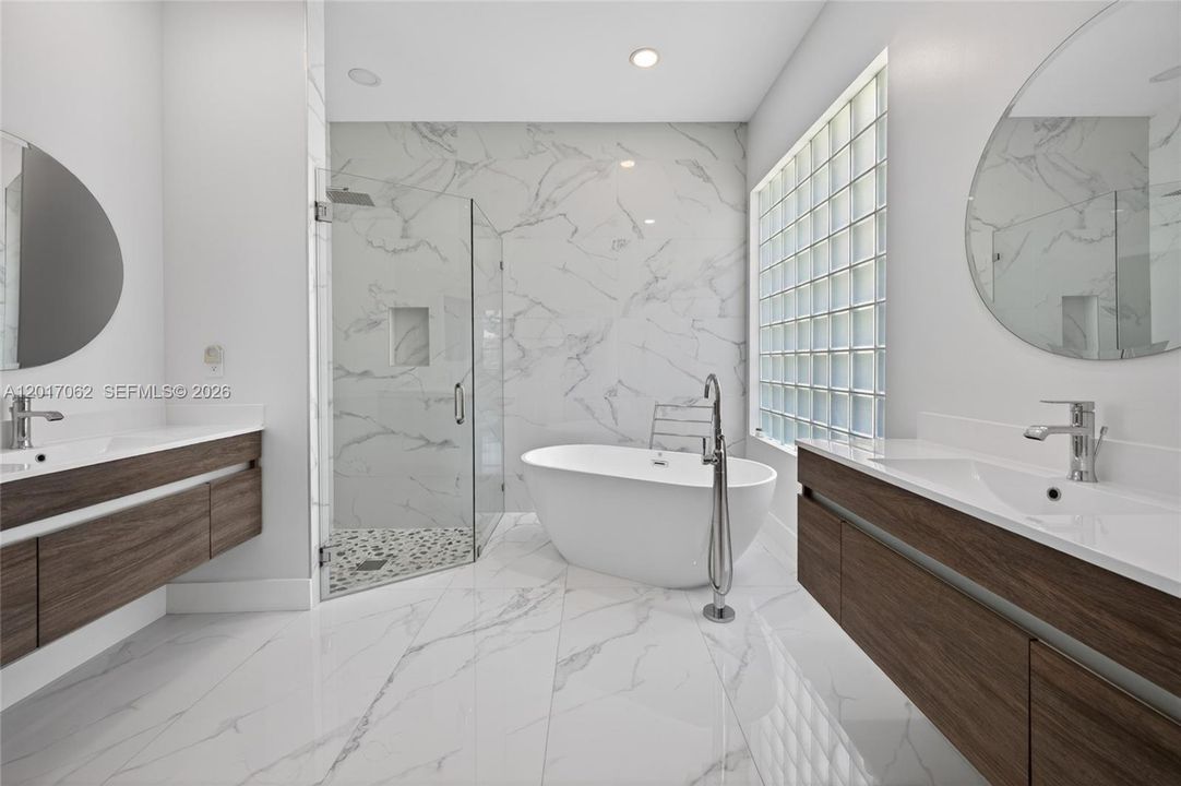 Master bathroom