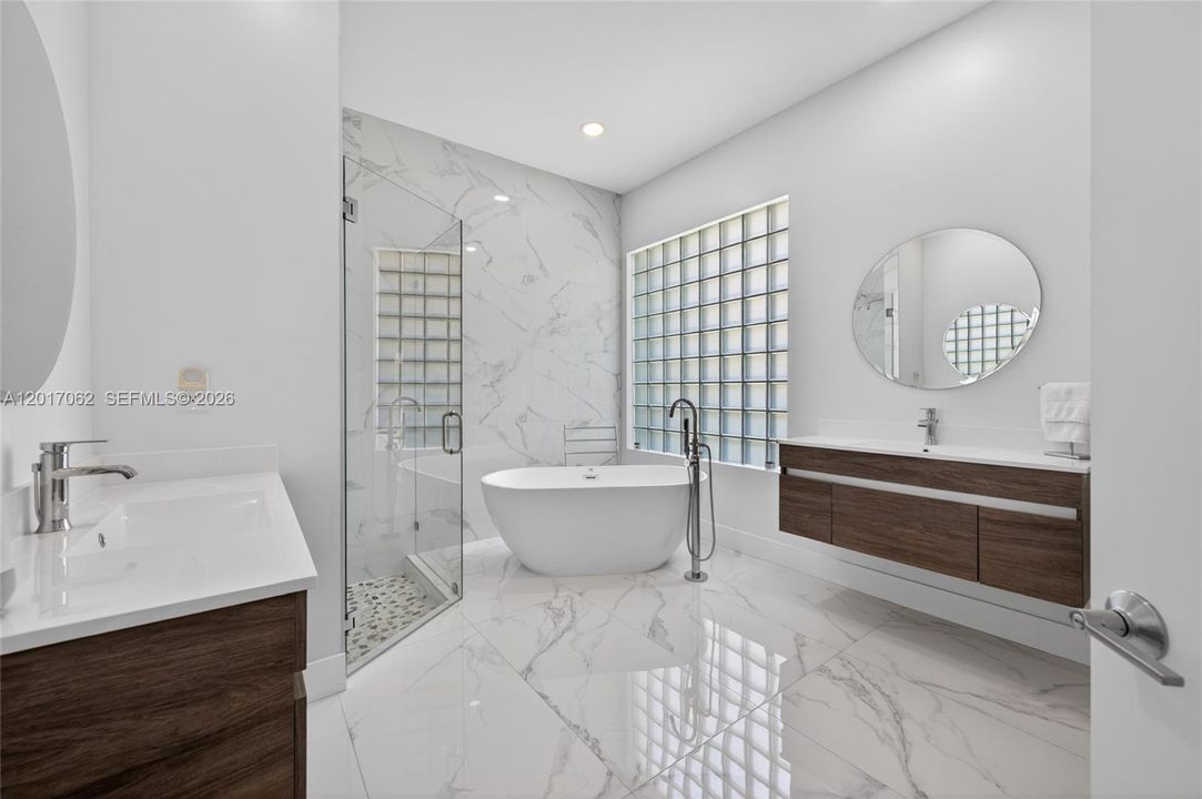 Master bathroom