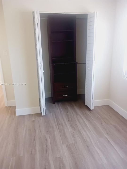 Bedroom closet