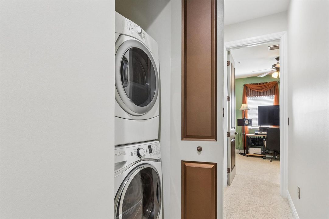 Laundry closet