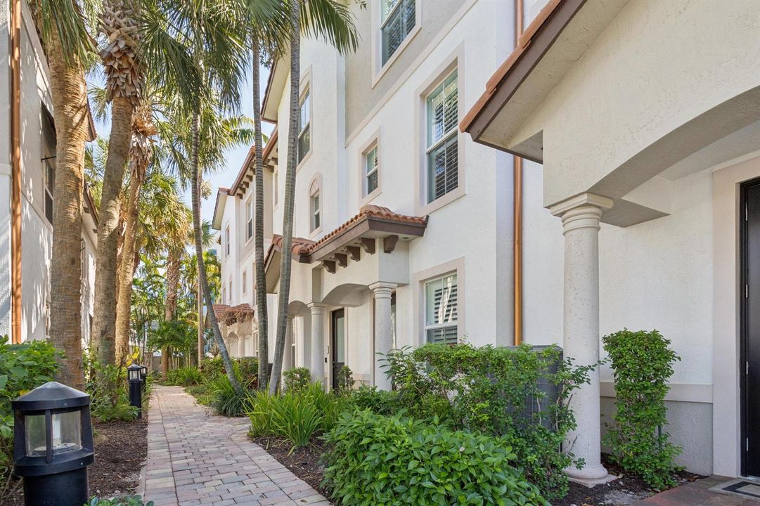 Front of Townhouse