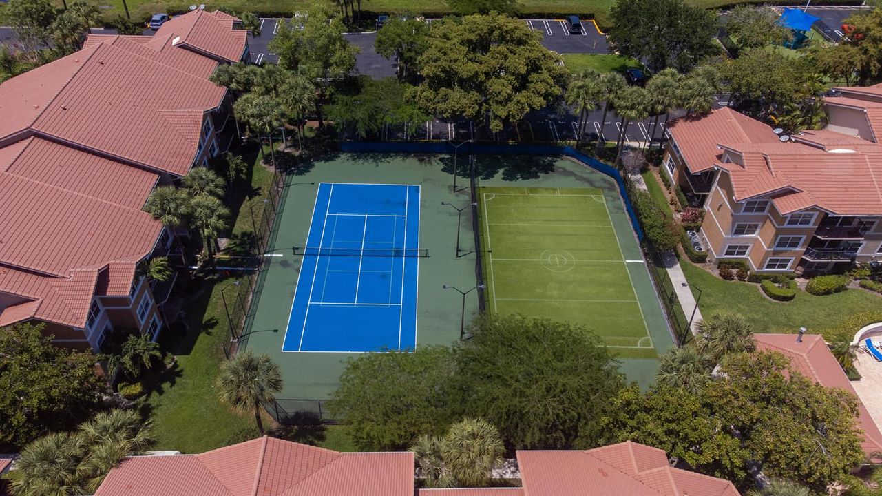 Tennis and Soccer Fields