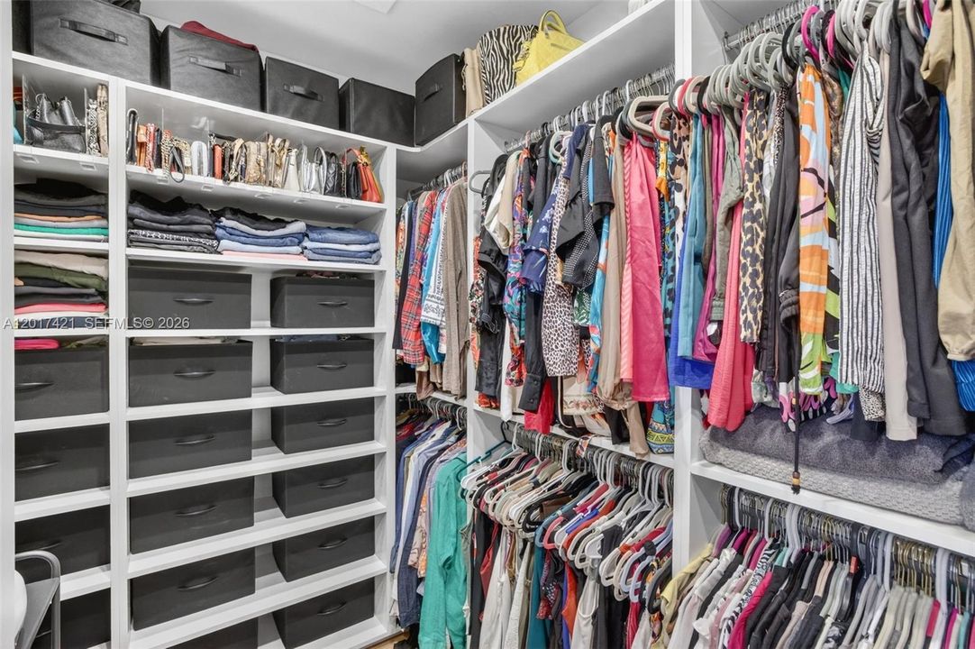 Check out this closet!