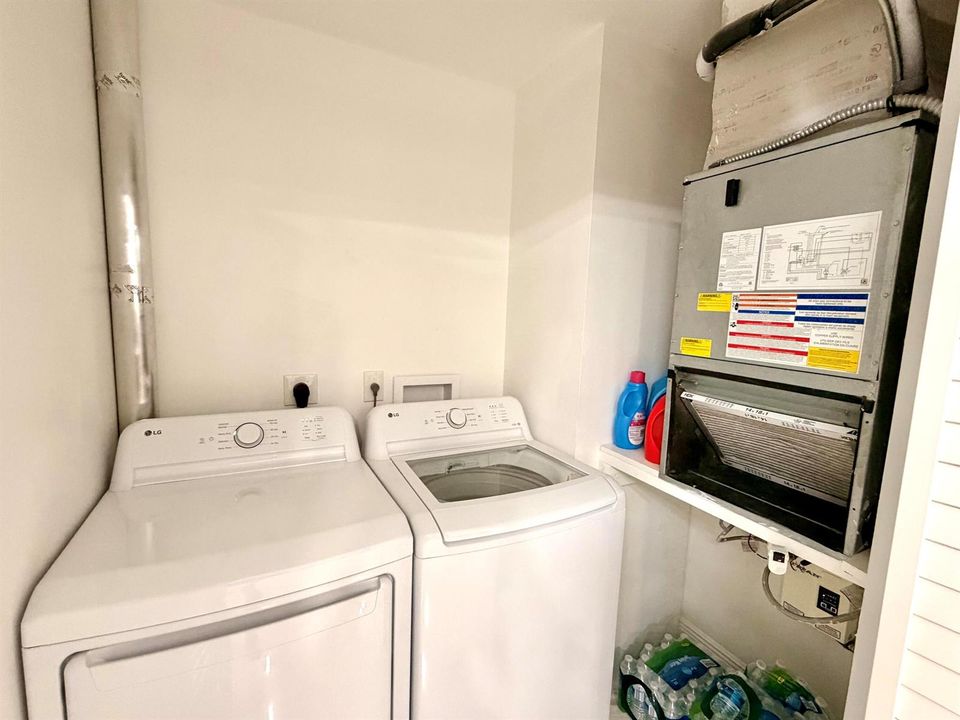 Inside laundry
