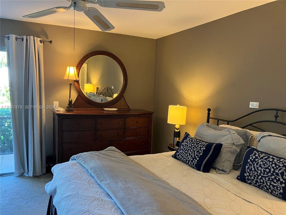 King Size bed in Master Bedroom