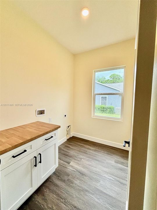 Washer and Dryer included but not in picture