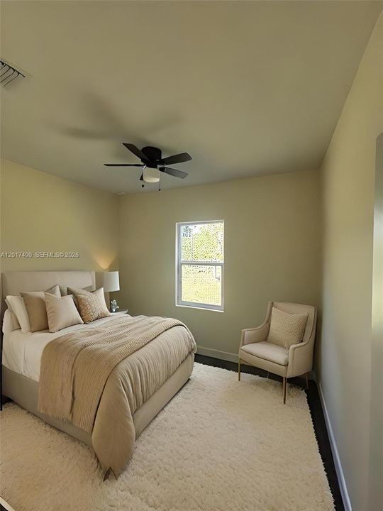 Bedroom 3 - Staged