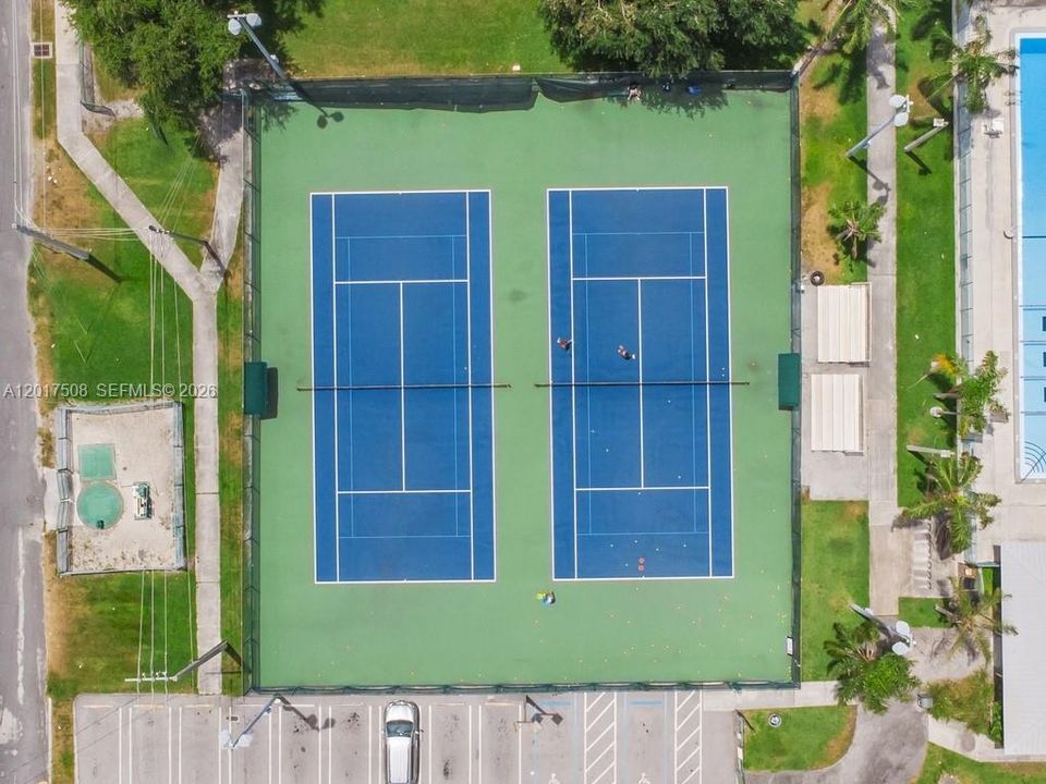 Tennis Center Courts