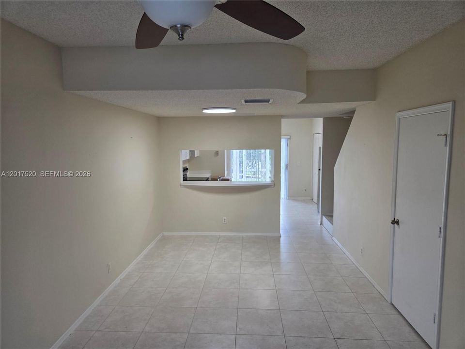 FAMILY/LIVING ROOM FACING KITCHEN