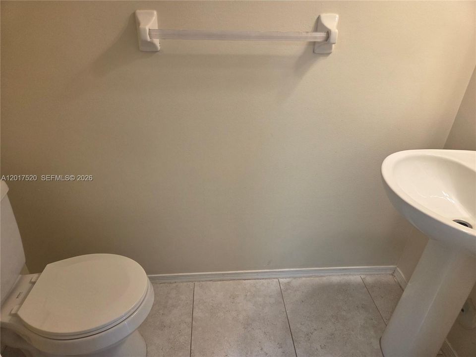 1/2 BATH FIRST FLOOR