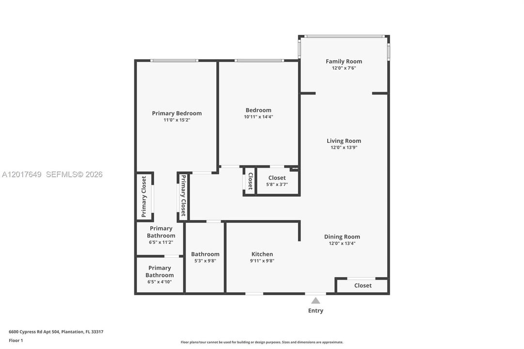 For Sale: $210,000 (2 beds, 2 baths, 1054 Square Feet)