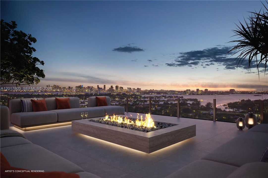 Rooftop Outdoor Lounge