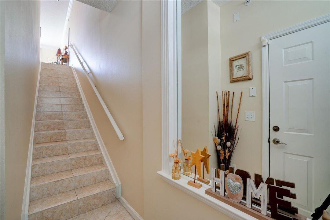 Tiled Stairway!