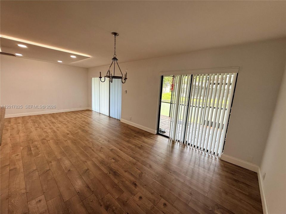 French doors leading to screened porch