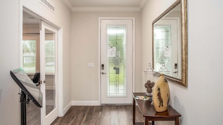 Model home - actual features may vary.