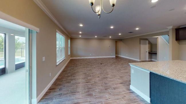 Model home - actual features may vary.