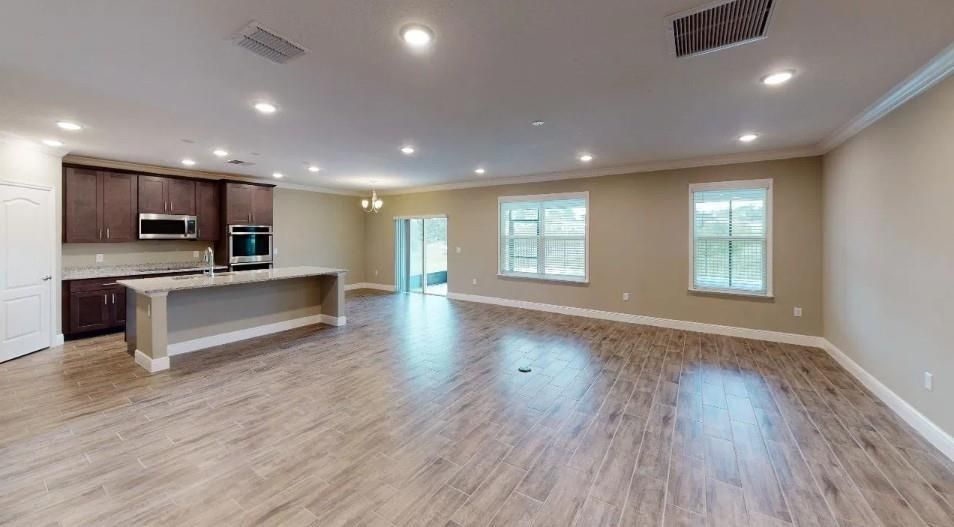 Model home - actual features may vary.