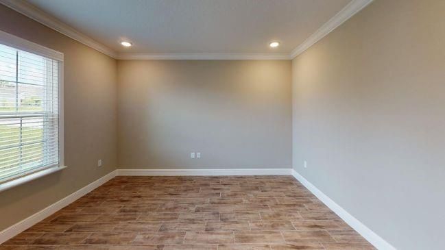 Model home - actual features may vary.