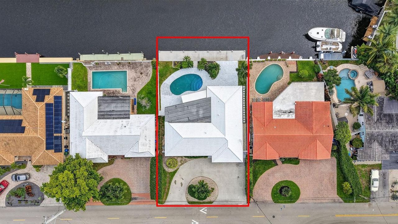 Aerial of property