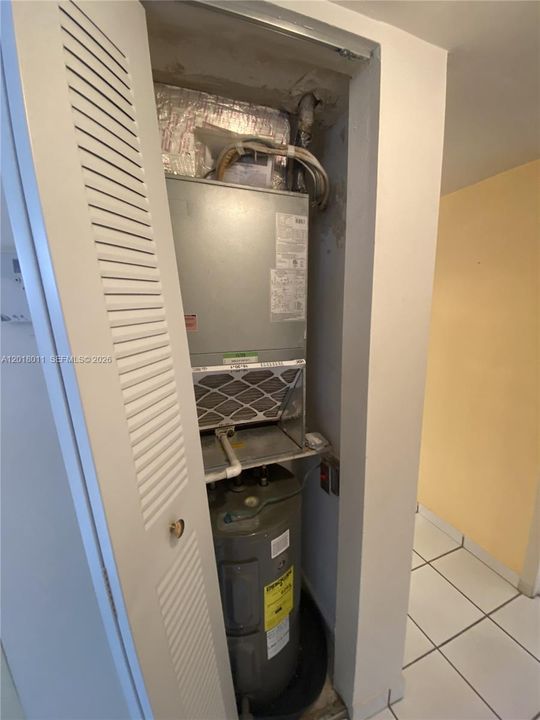Newer A/C and electrical water heater