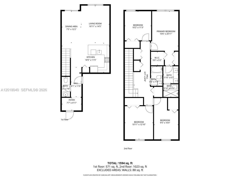 Под контрактом: $2,995 (4 спален, 2 ванн, 1861 Квадратных фут)