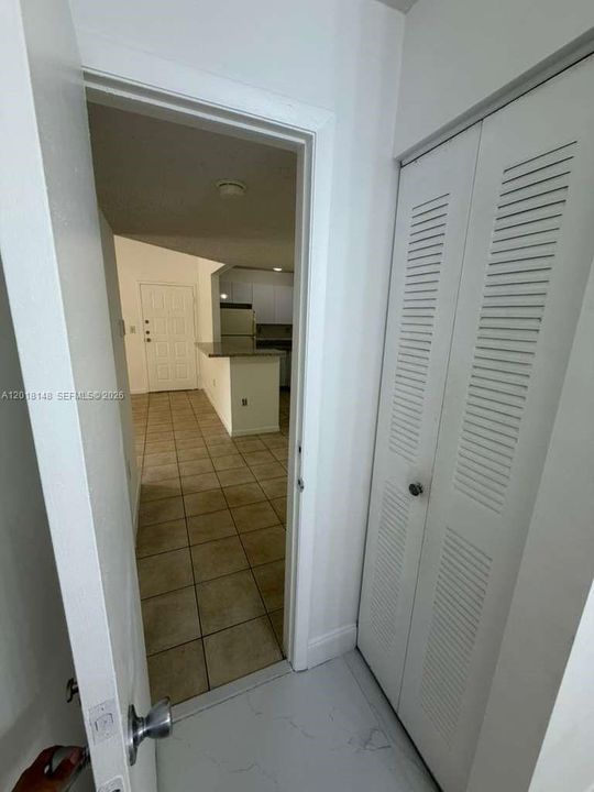 Linens closet