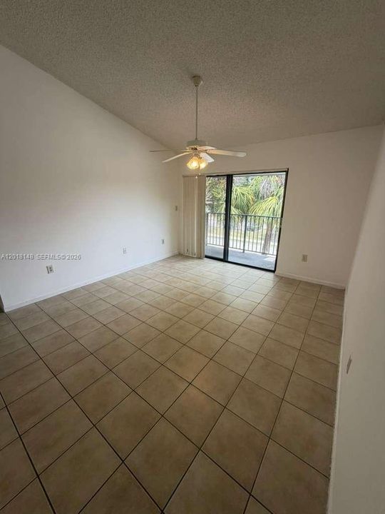 living room with high ceilings