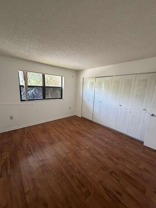 Oversized closet space