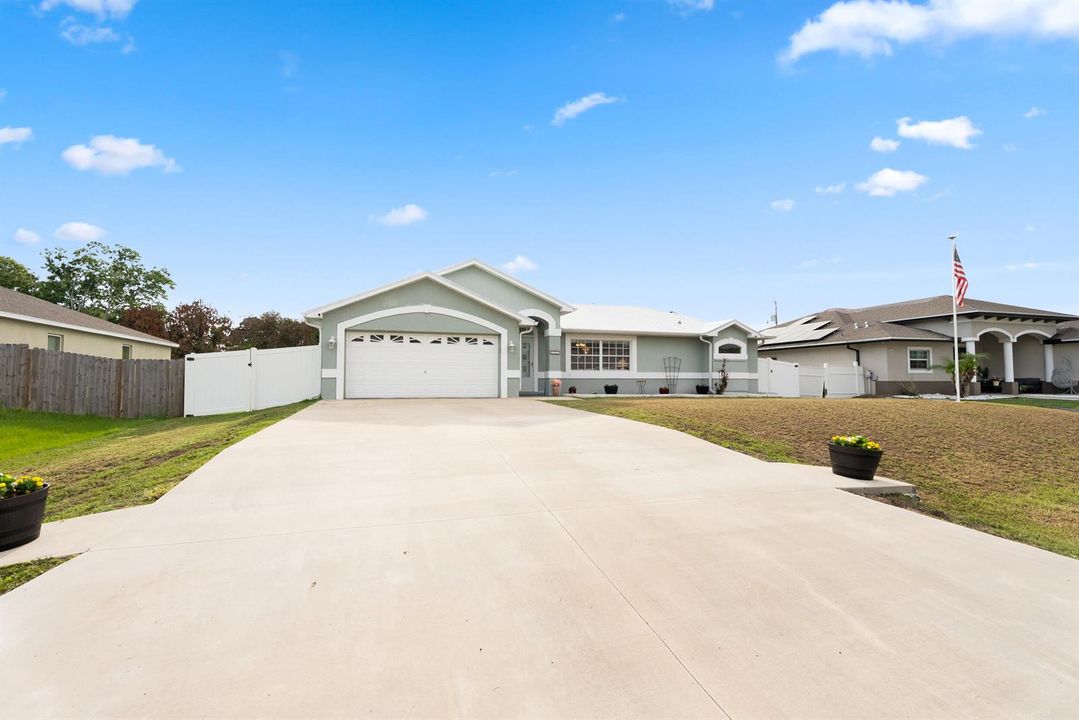 Extended Driveway