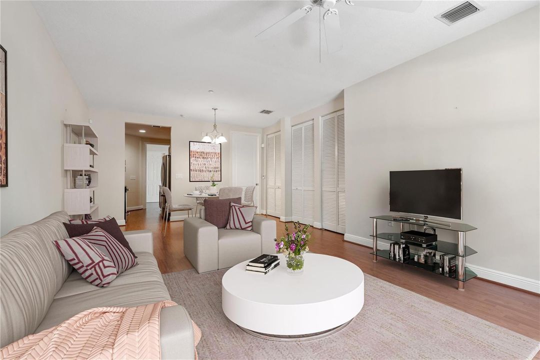 Living Room - Virtually Staged