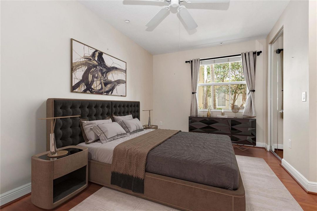 Bedroom - Virtually Staged