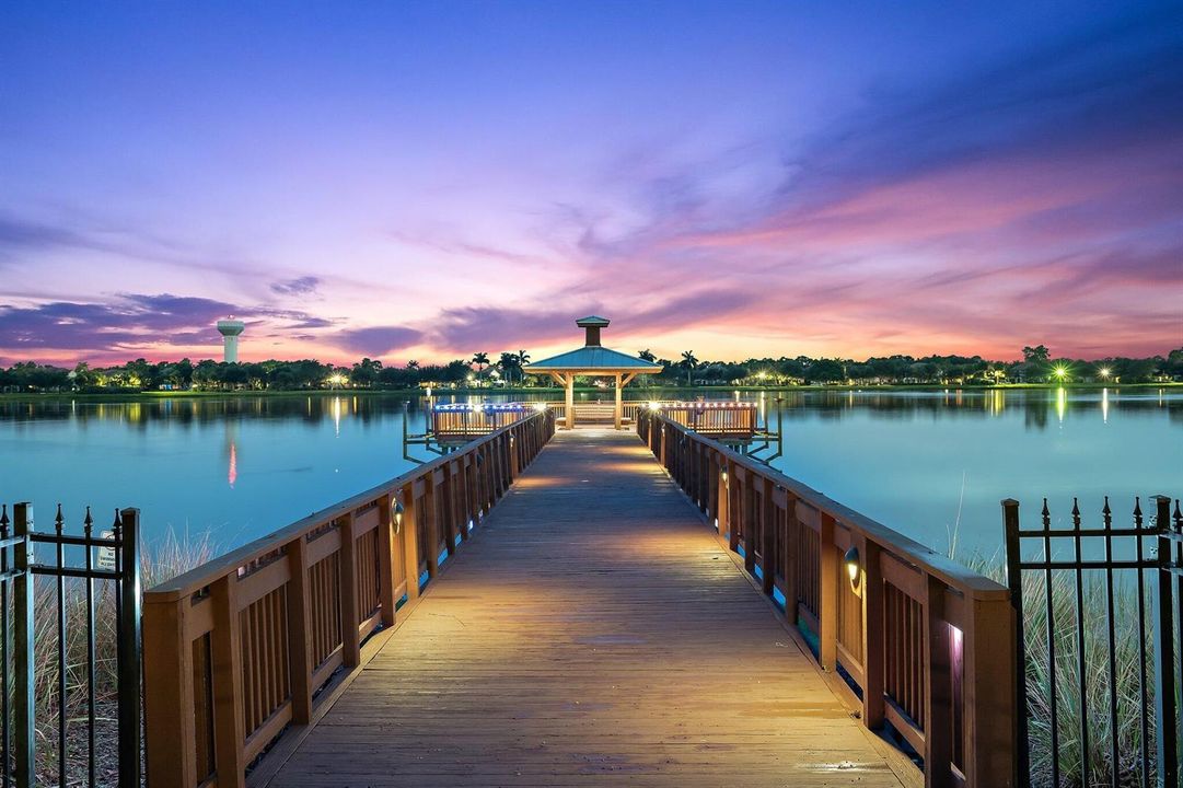 Lake dock