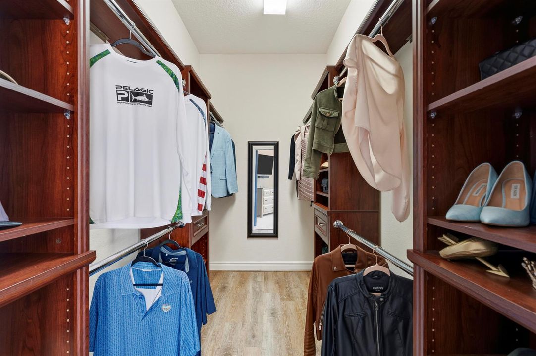 Primary Built in Closet