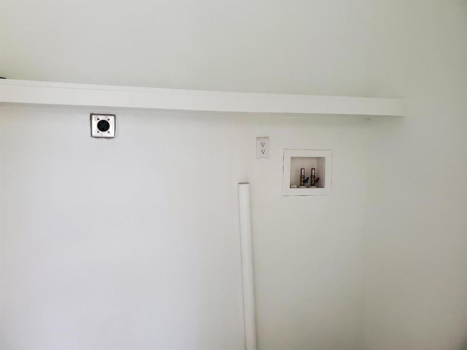 washer dryer hook up
