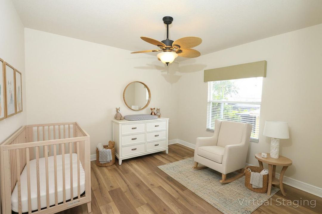 Bedroom 3, Nursery