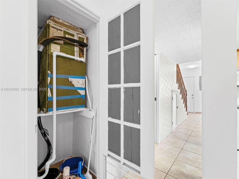 HVAC Closet 1st Floor
