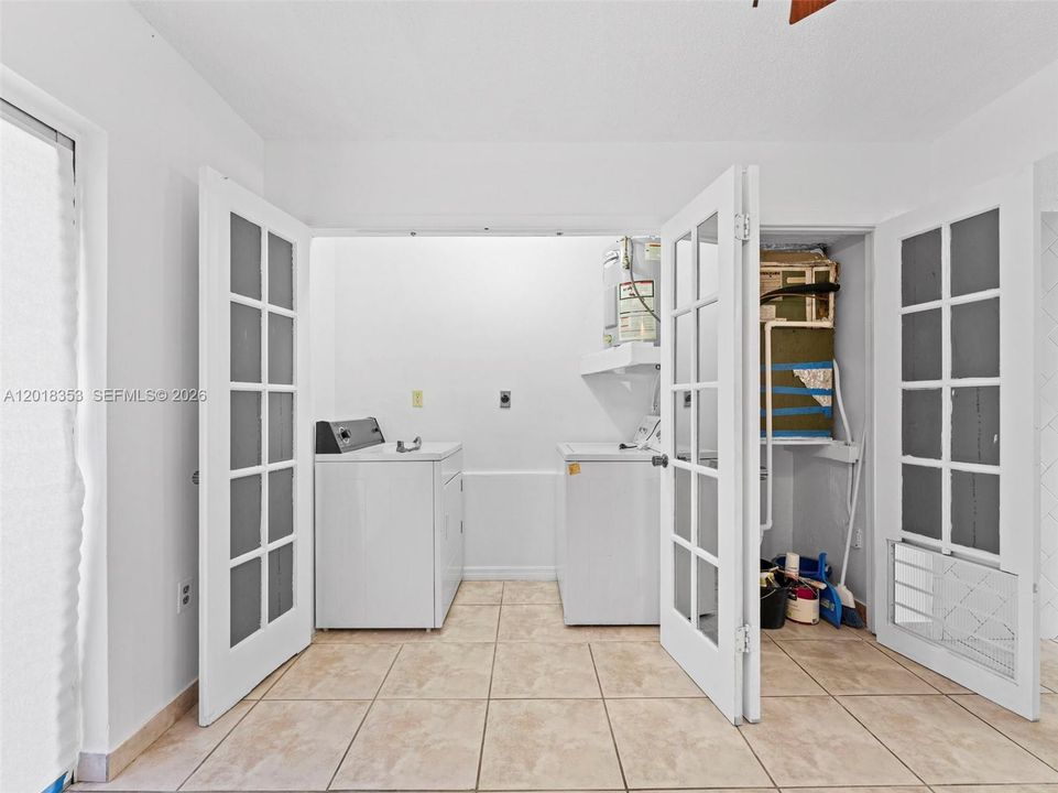 Laundry Closet/HVAC Closet