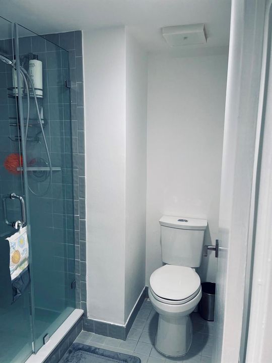 Master bathroom new toilette