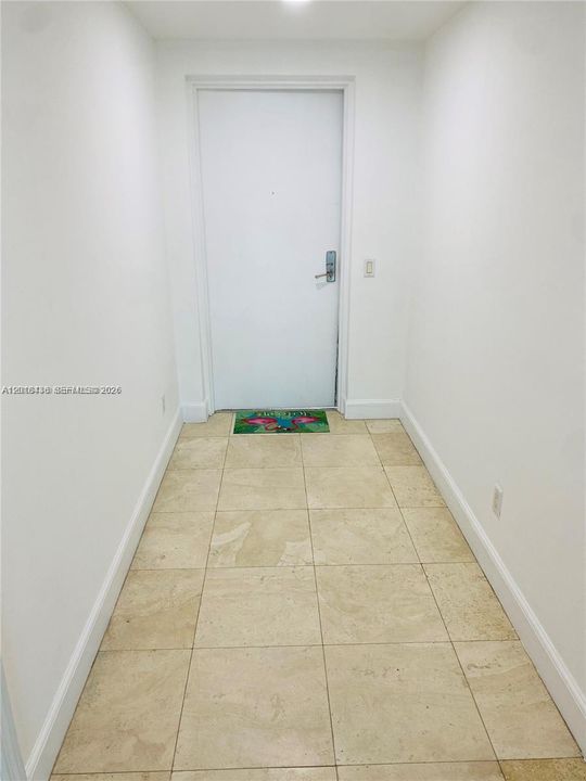 Entrance of apartment